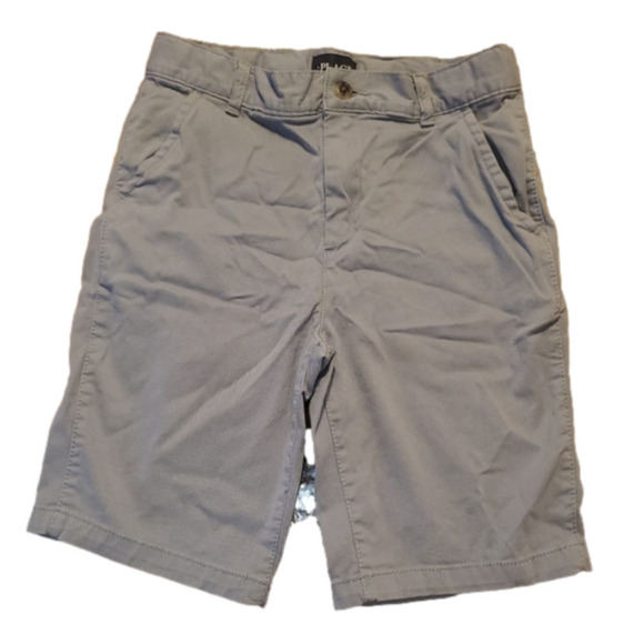 Boy's grey/blue shorts Children's Place Size 10 - Picture 1 of 6